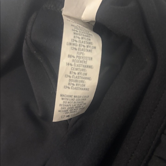 Offline Aerie Black All Aces Tennis pleated Skort SZ L Activewear athleisure - Picture 6 of 13